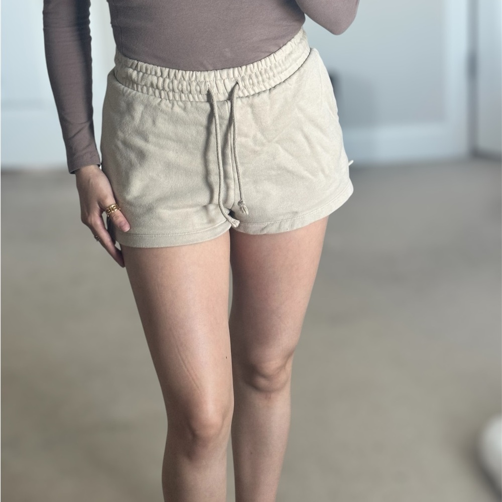 Women's Tan Casual Shorts